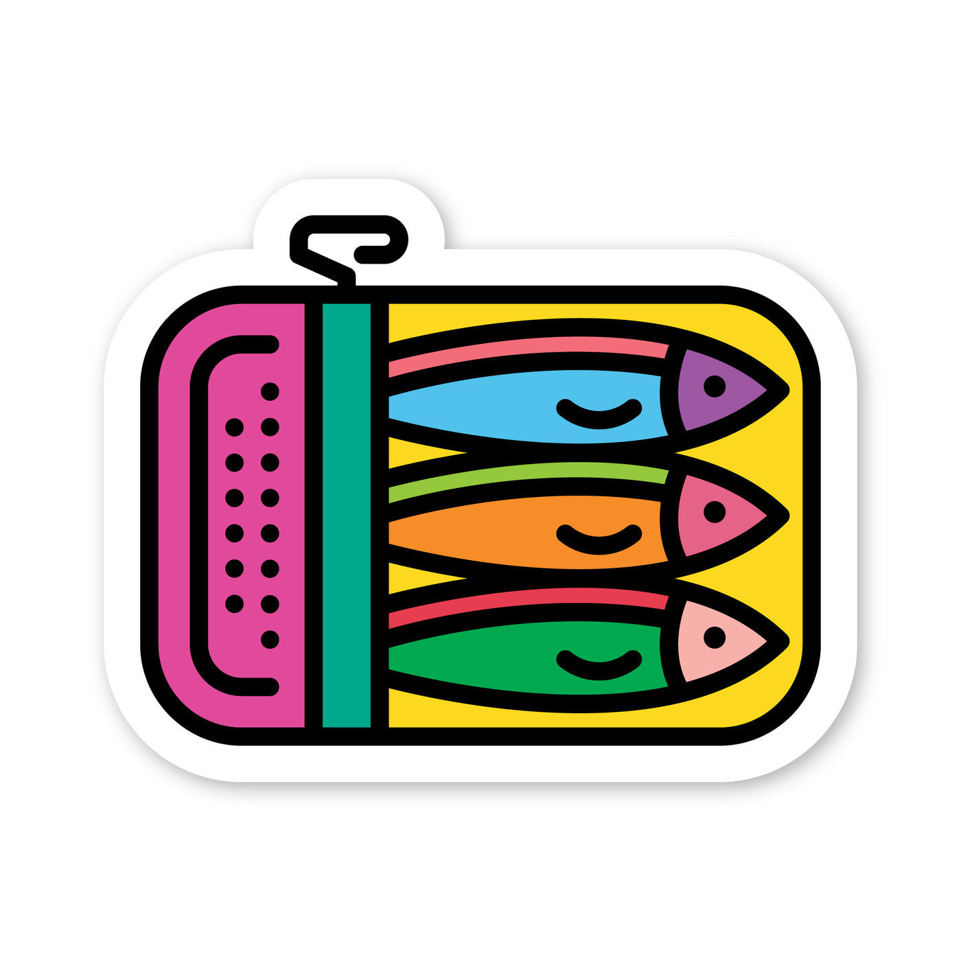 Sardine Tin Sticker