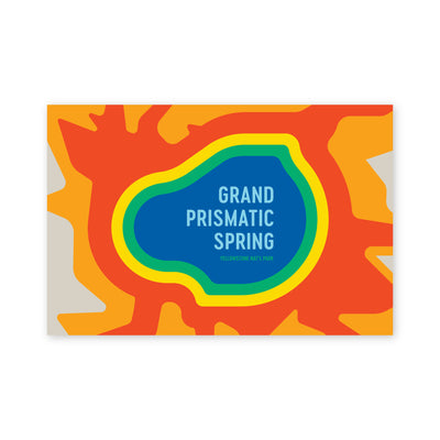 Grand Prismatic Postcard