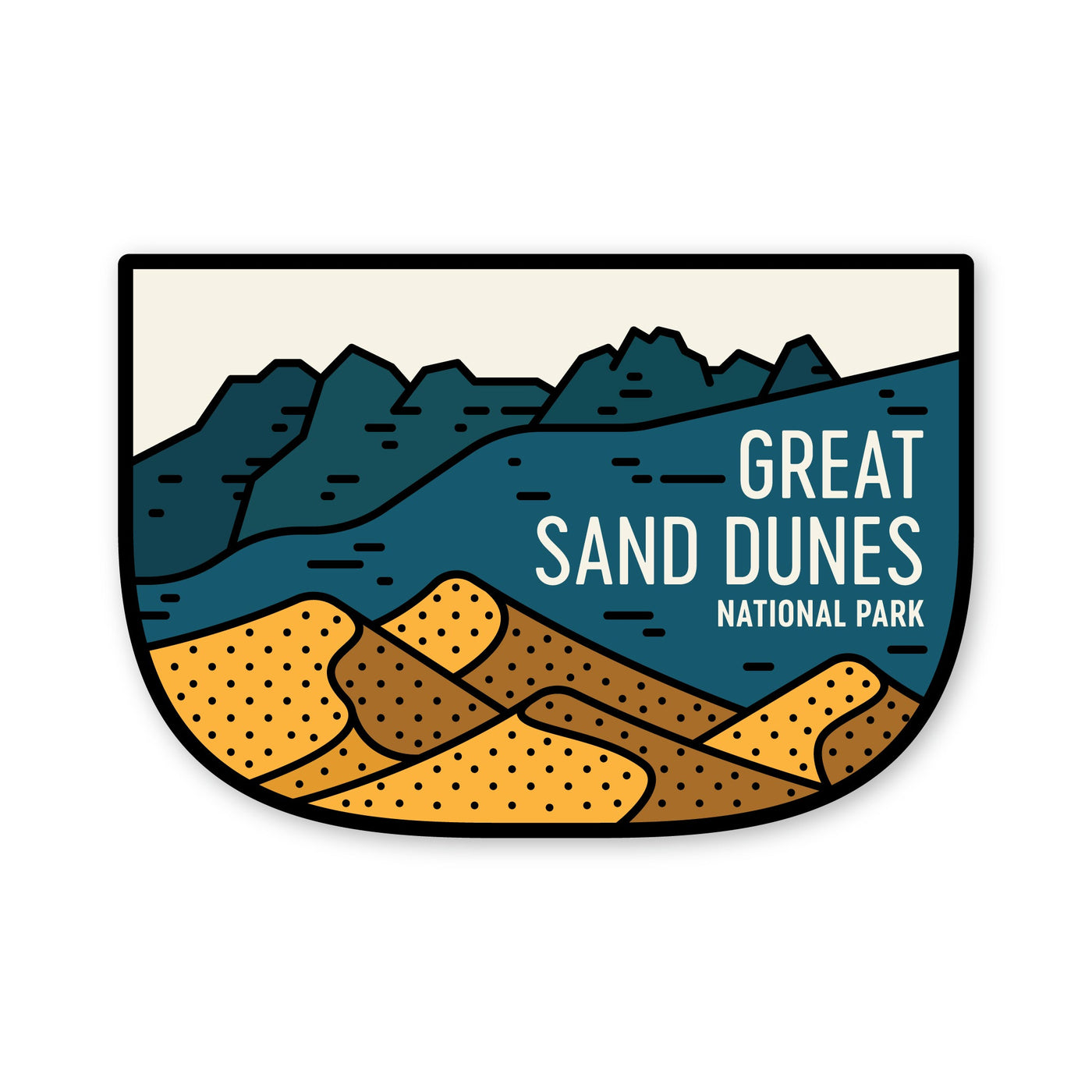 Great Sand Dunes National Park Sticker