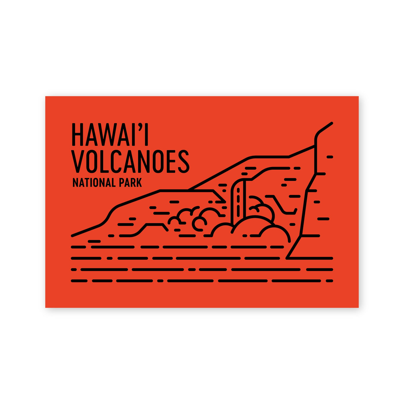 Hawai'i Volcanoes National Park Postcard