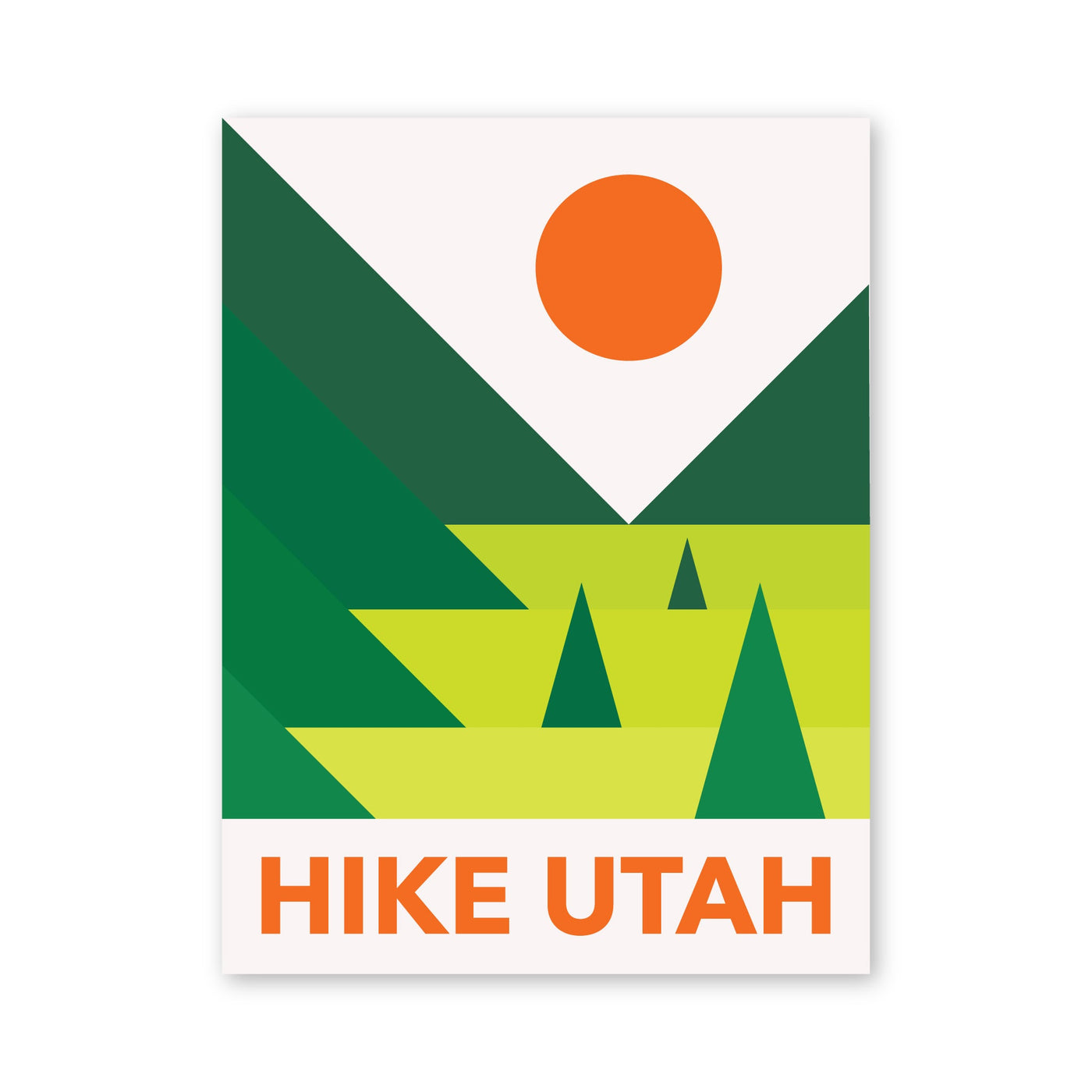 Hike Utah Sticker