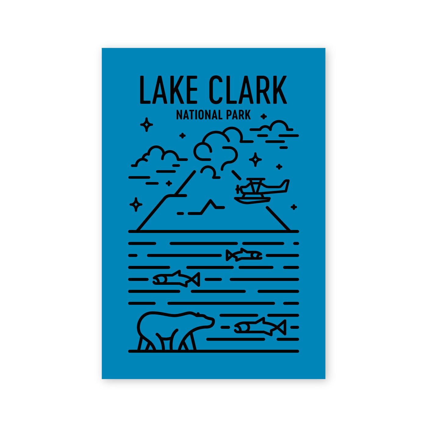 Lake Clark National Park Postcard