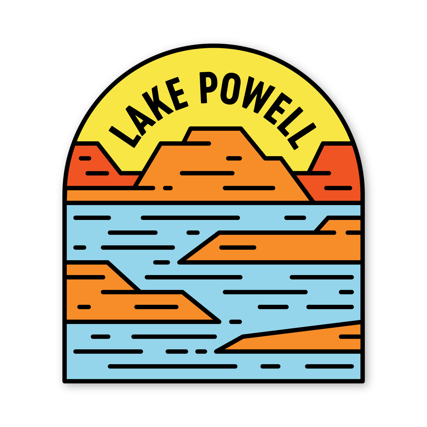 Lake Powell Sticker
