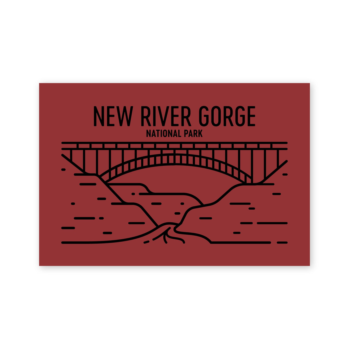 New River Gorge National Park Postcard