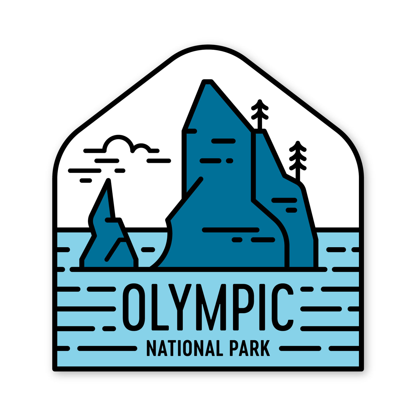 Olympic National Park Sticker