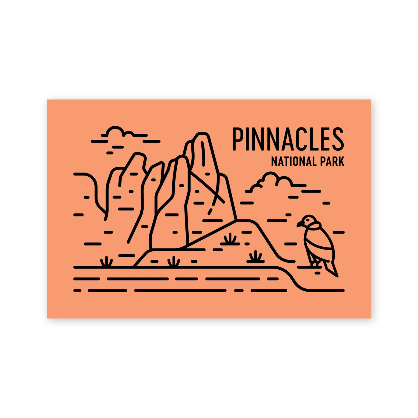 Pinnacles National Park Postcard