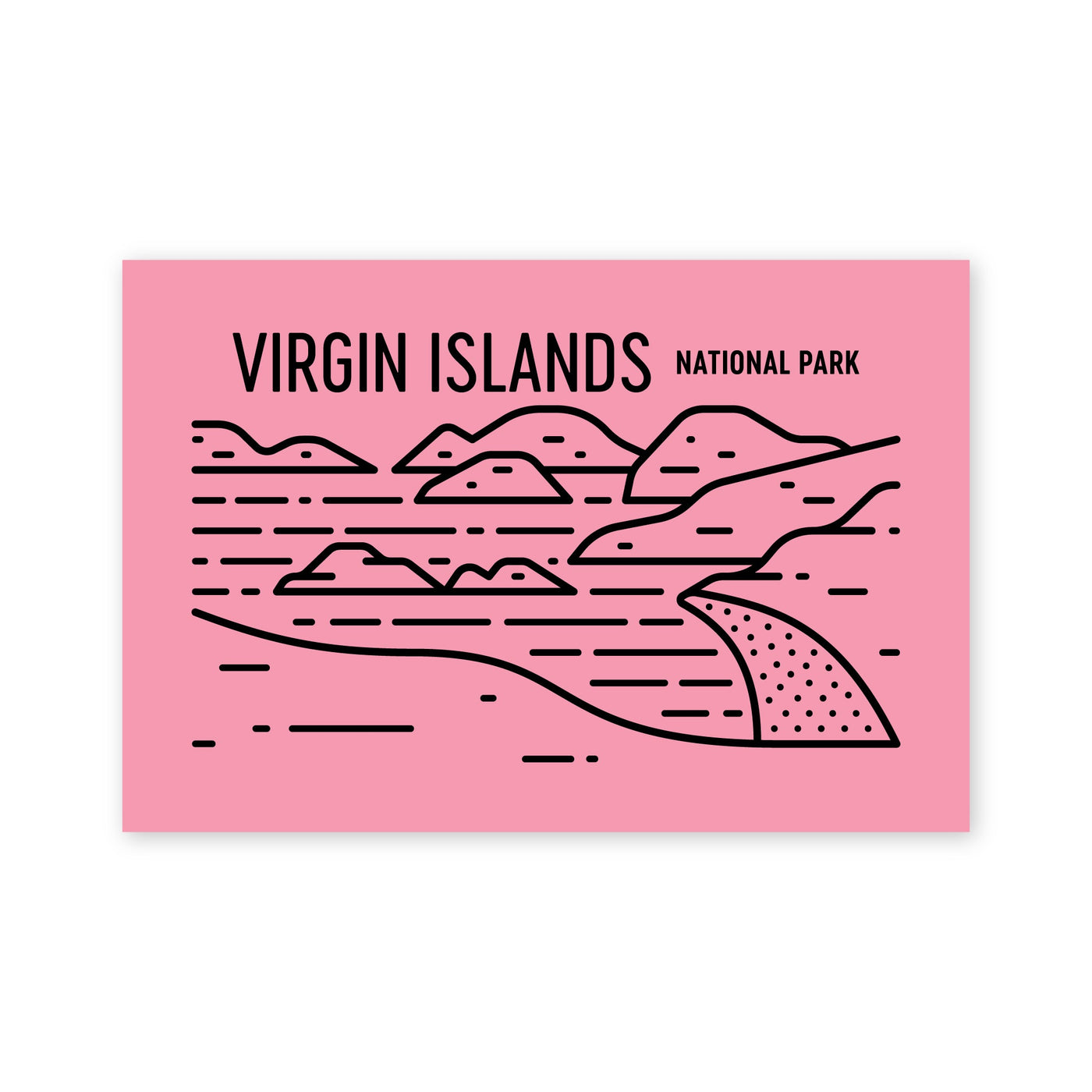 Virgin Islands National Park Postcard