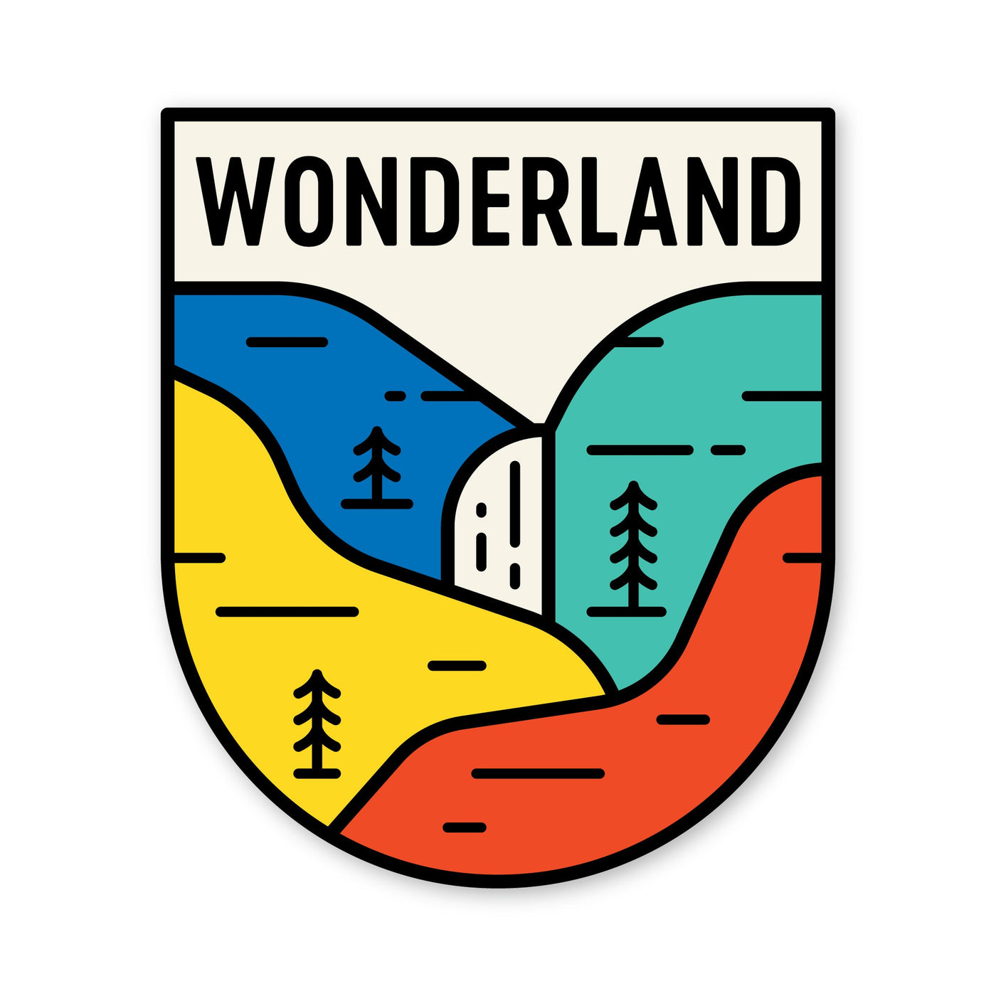 Wonderland Sticker